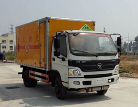 程力威牌CLW5040TQPB5型气瓶运输车